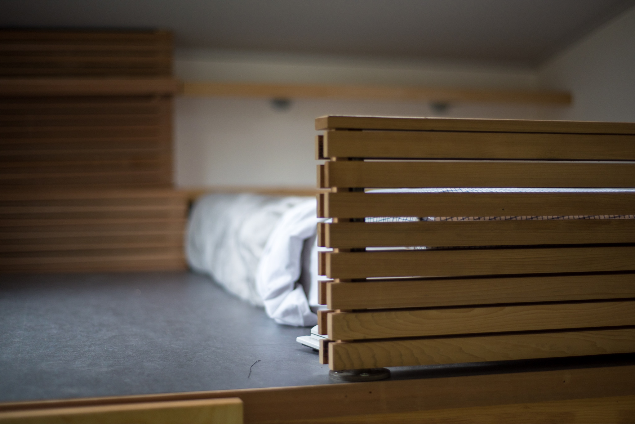 Loft bedroom detail