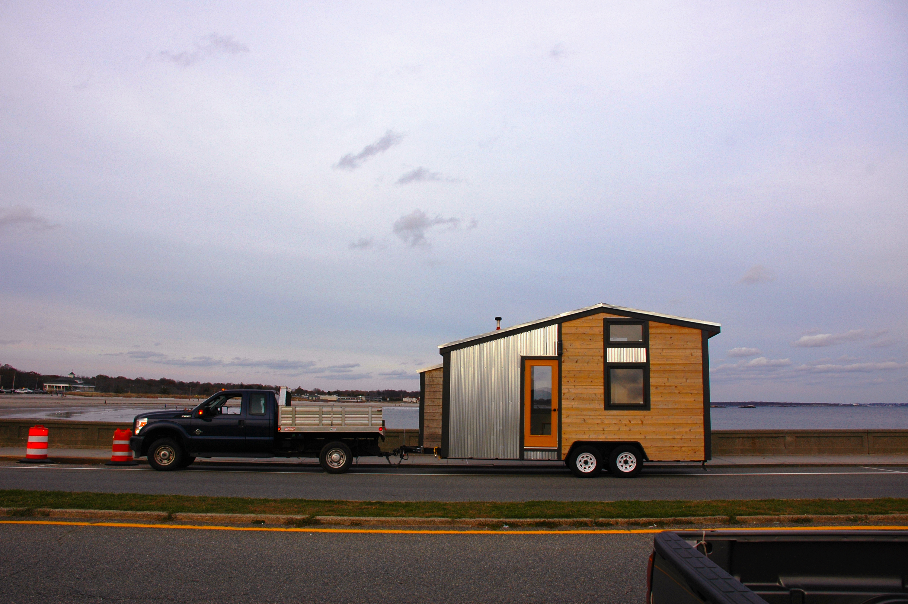 Towing along the coast
